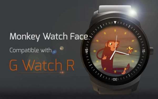 Monkey Watch Face 2 تصوير الشاشة