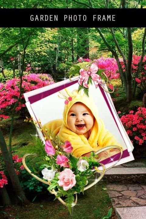 Garden Photo Frame 3 تصوير الشاشة