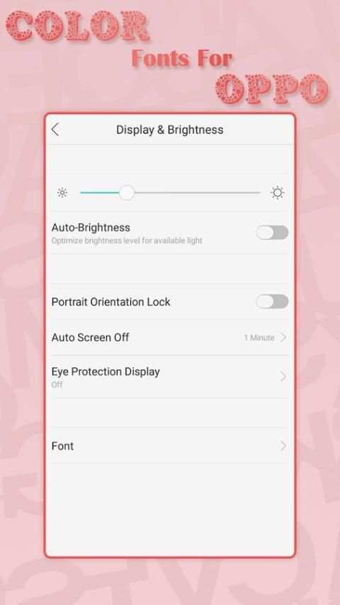 Color Font for OPPO - Color Fonts 4 تصوير الشاشة