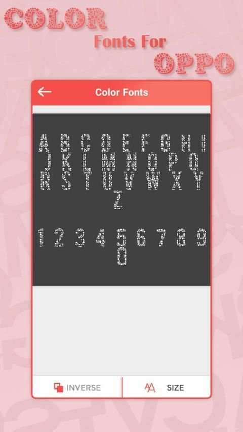 Color Font for OPPO - Color Fonts 7 تصوير الشاشة