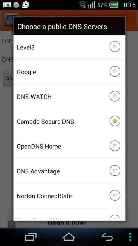 3G/4G/Wifi DNS Settings स्क्रीनशॉट 5