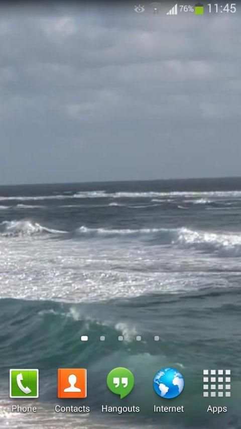 Ocean Waves Live Wallpaper 20 скриншот 3