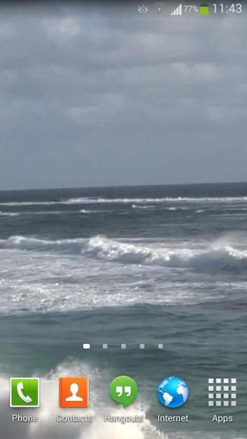 Ocean Waves Live Wallpaper 20 скриншот 8