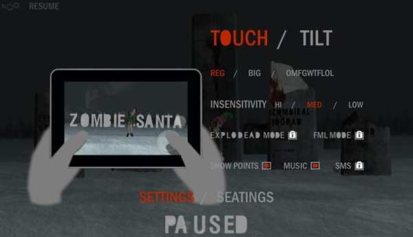 Zombie Santa screenshot 1