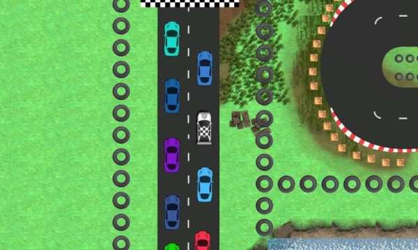 Retro Car Racing: Racing Fever 1 تصوير الشاشة