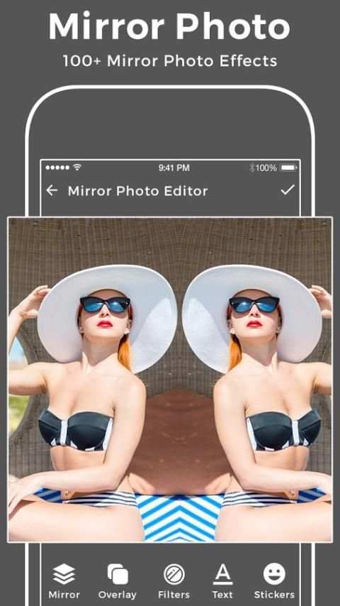 MirrorPic Photo Editor स्क्रीनशॉट 4
