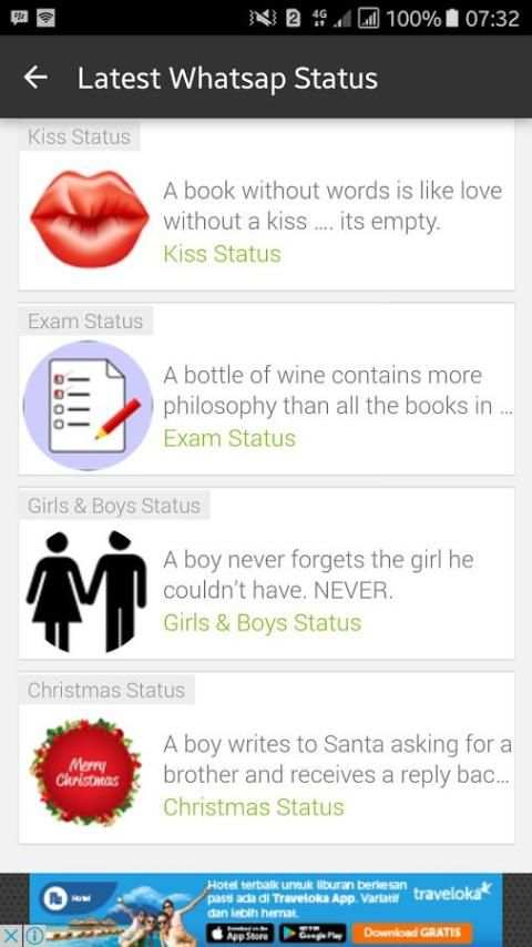 Latest Whatsap Status 2018 screenshot 5