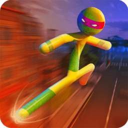 Stickman turtle warrior 3D иконка