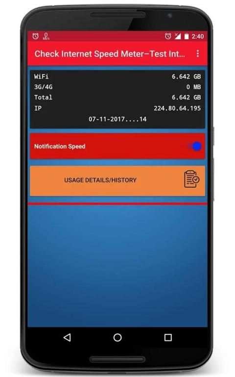 Internet Speed Meter – Test Internet Speed 6 تصوير الشاشة