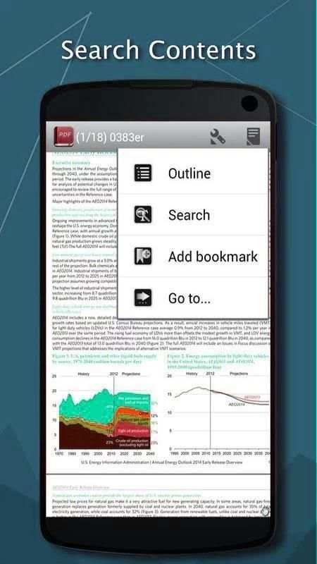 PDF Reader for Android скриншот 4
