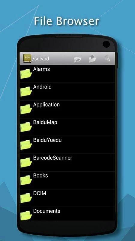PDF Reader for Android скриншот 1