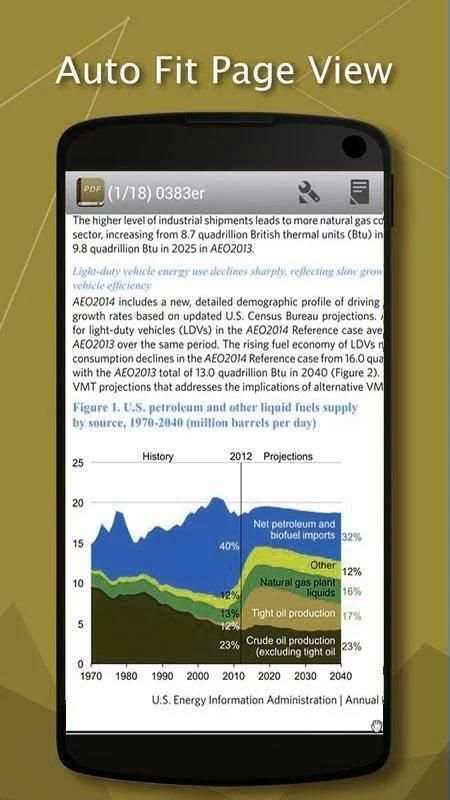 PDF Reader for Android 5 تصوير الشاشة