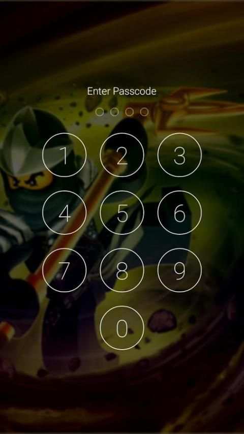 Lego Ninja Lock Screen screenshot 6