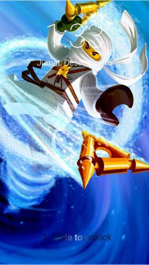 Lego Ninja Lock Screen screenshot 5