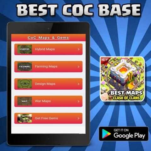 Best coc base 2017 screenshot 1