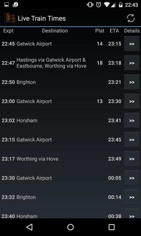Live Train Times screenshot 2
