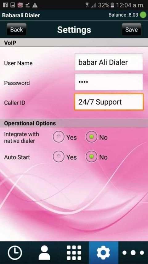 Babarali Dialer screenshot 7