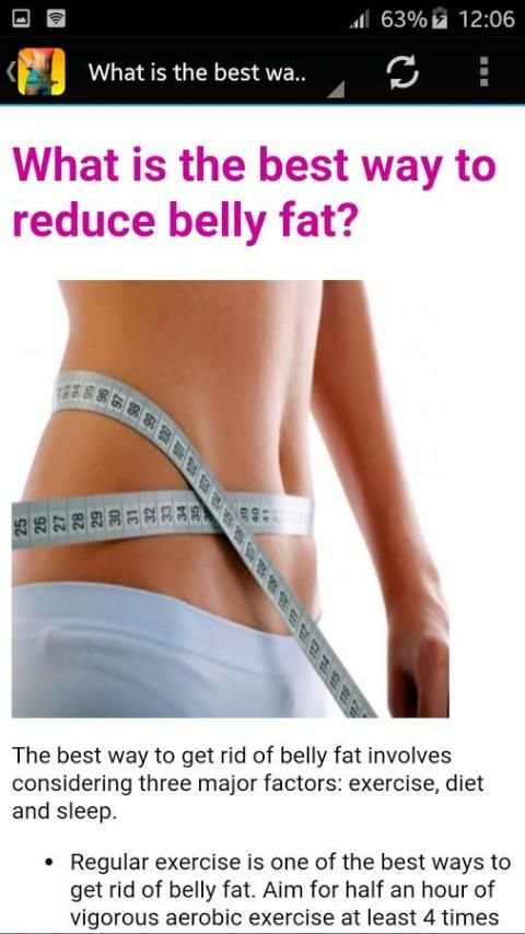 Belly Fat Exercises скриншот 6