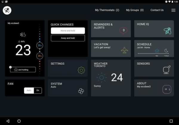 ecobee скриншот 4