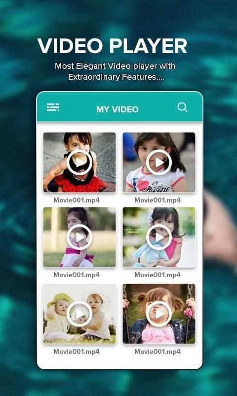 Video Player 4 تصوير الشاشة
