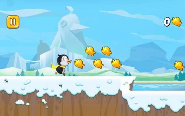 Ice World Penguin 2 - Fishing स्क्रीनशॉट 1