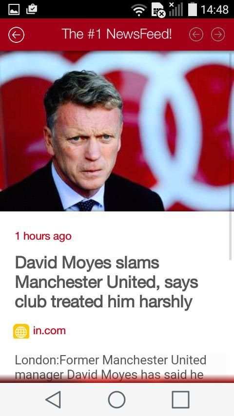 NewsRadar-Man United edition screenshot 1