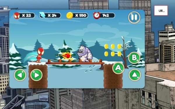 Iron Super Spiderman screenshot 1