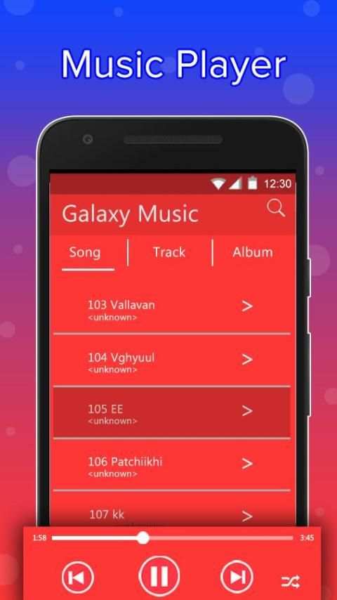 Mp3 Music Player 2017 screenshot 2