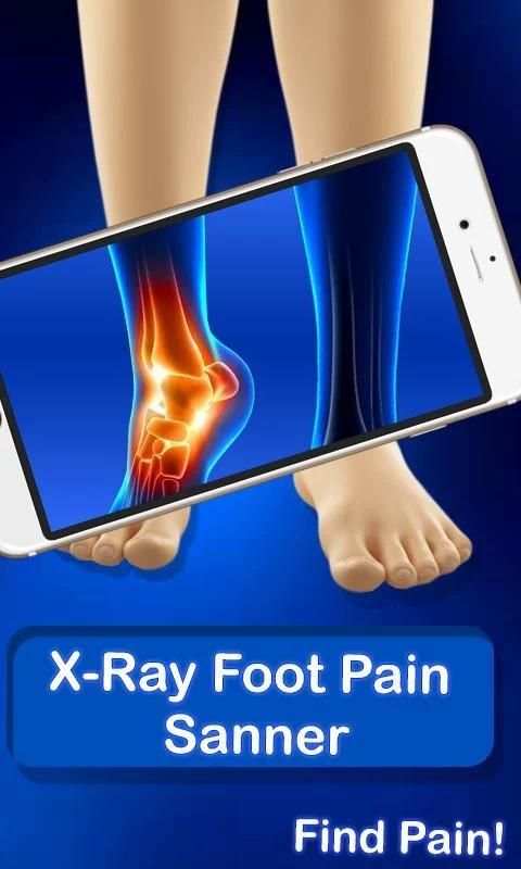 X-ray Foot Pain scanner Prank 3 تصوير الشاشة