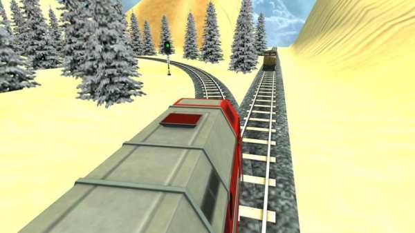 Indian Train Racing Simulator 2018 स्क्रीनशॉट 1
