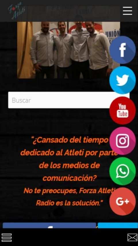 Forza Atleti App screenshot 1