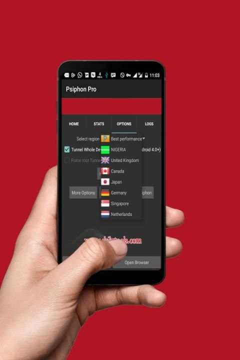 Tips Psiphon Pro скриншот 1