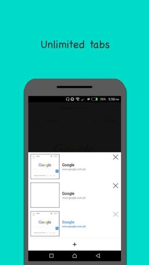 Private Browser - Incognito скриншот 2
