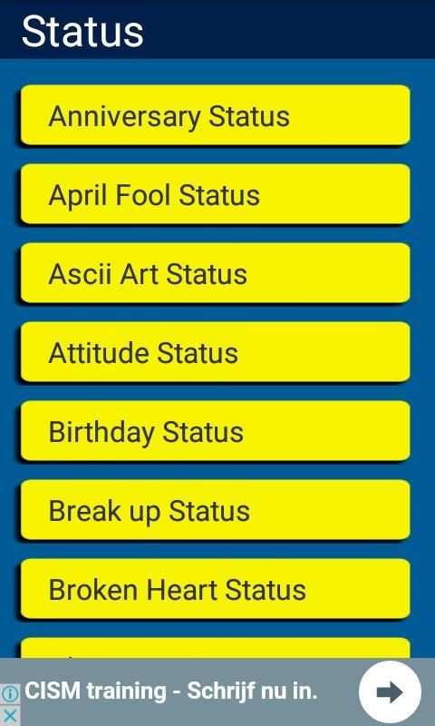 English Status 2017 Face Book screenshot 1