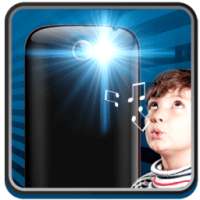 Flash light on Whistle