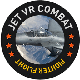 Jet VR Combat Fighter Flight Simulator VR Game आइकन