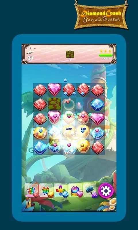 Diamond Crush: Jewels Switch screenshot 2