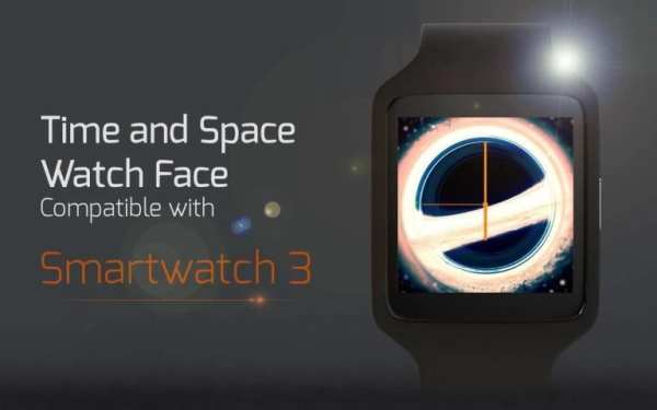 Time and Space Watch Face скриншот 1