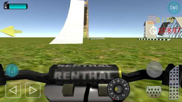 Motorbike Driving Simulation скриншот 4