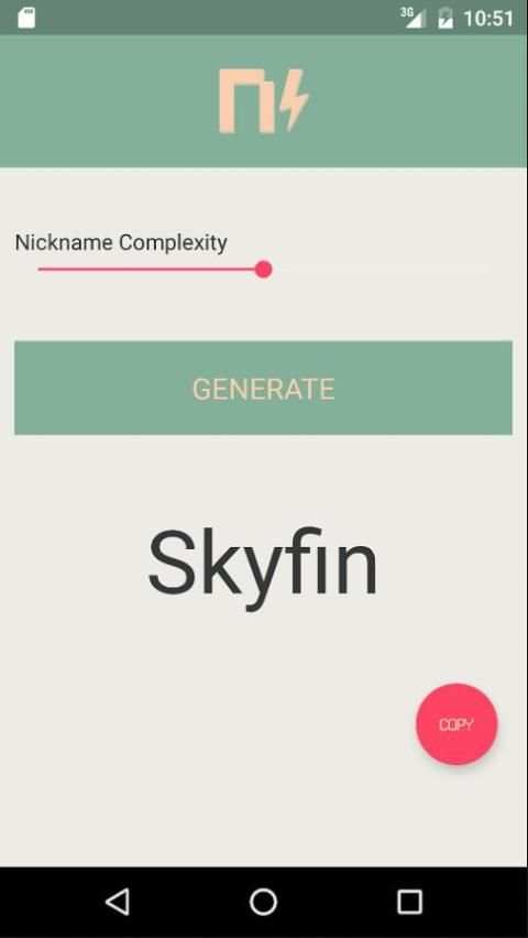 Nickname Generator скриншот 5