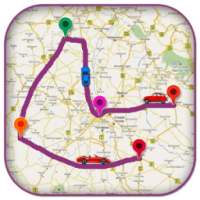 GPS Driving Route Finder