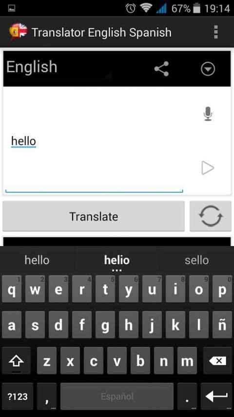 Translator English to Spanish скриншот 6