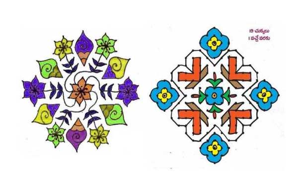 Muggulu Sankranthi Muggulu Telugu Rangoli स्क्रीनशॉट 8