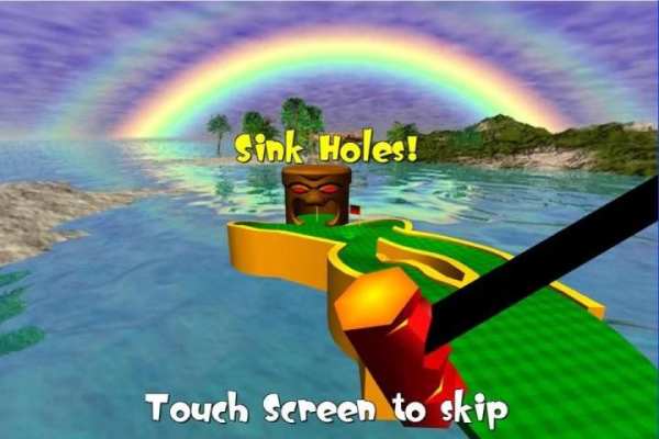 Tiki Golf 3D FREE screenshot 1