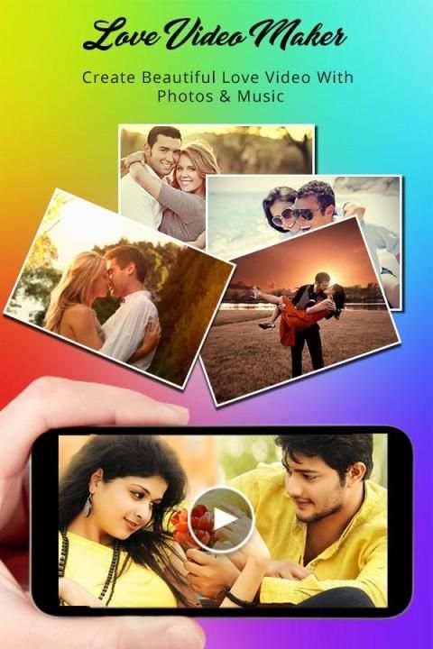 Love Video Editor With Music स्क्रीनशॉट 1