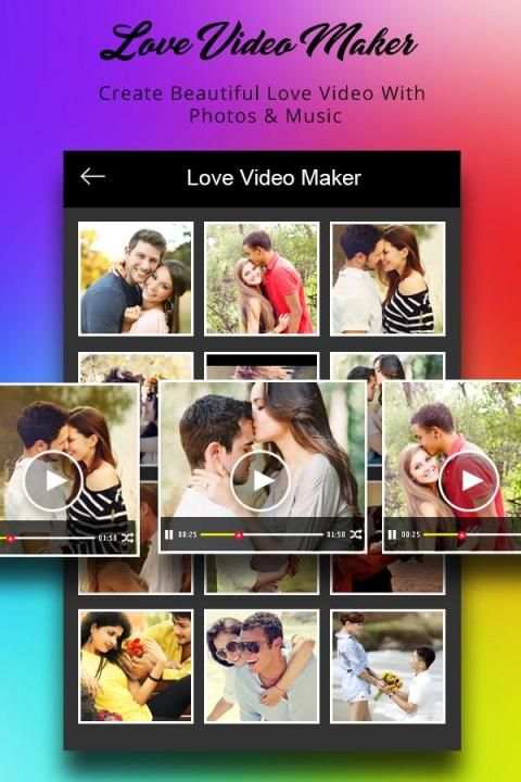 Love Video Editor With Music स्क्रीनशॉट 2