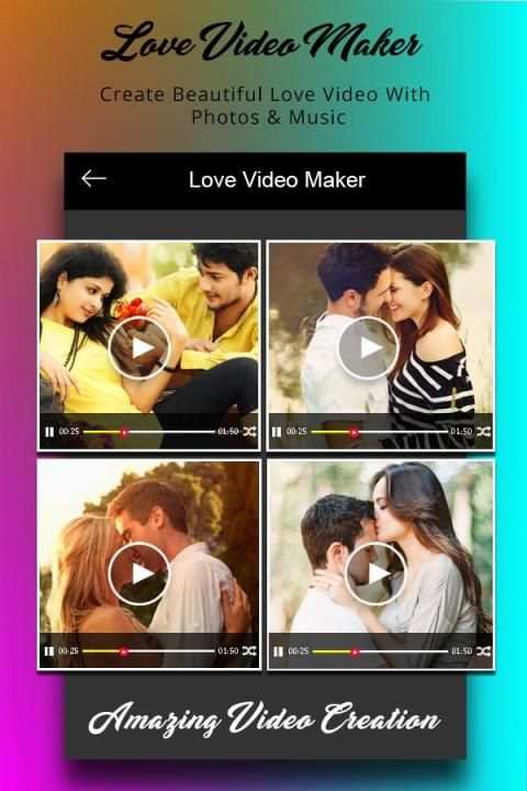 Love Video Editor With Music स्क्रीनशॉट 4