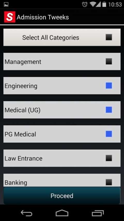 Admission Tweeks screenshot 3