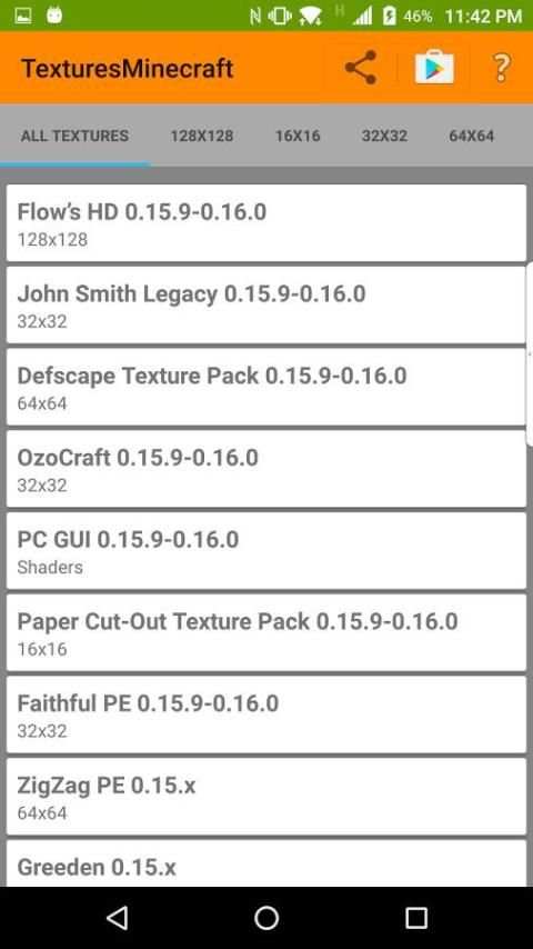 Texture Packs for Minecraft PE स्क्रीनशॉट 1