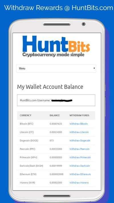 Free Bitcoin - HuntBits.com 1 تصوير الشاشة